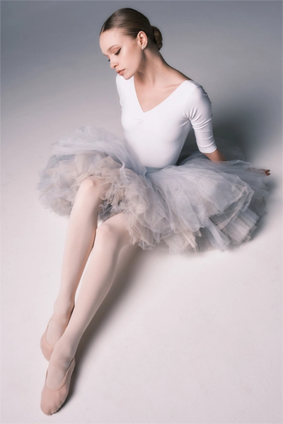 Ballet Shoes Pink (P) Stretch Canvas (M)